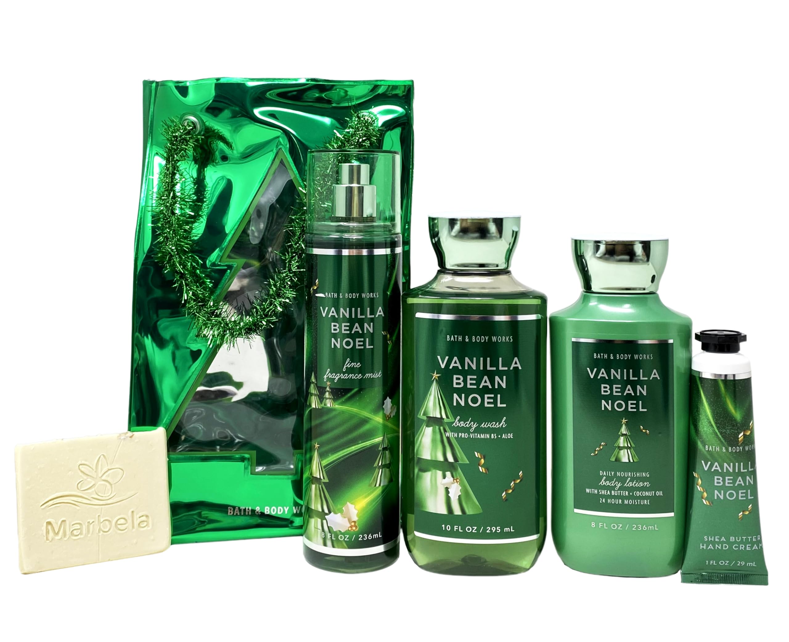 Amazon.com : Bath & Body Works Vanilla Bean Noel Deluxe Gift Bag